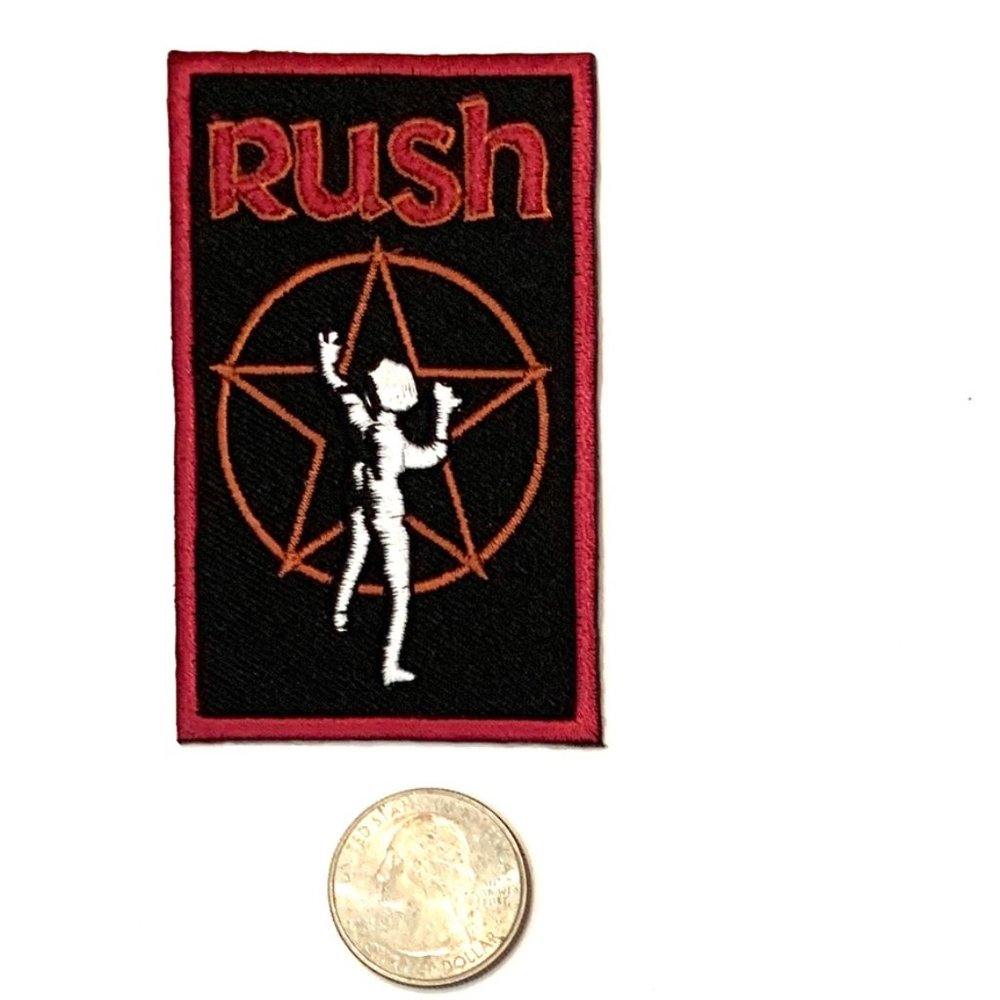 Rush patch band iron on rock music metal DIY 80s - Picture 1 of 1